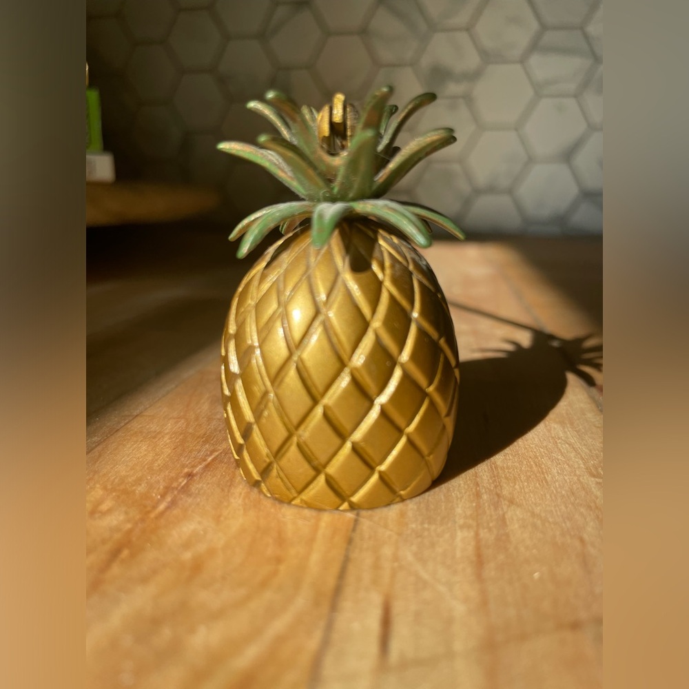 Vintage Party Lite Pineapple Candle Snuffer